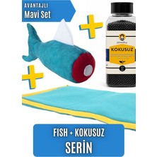 Pawdaz Avantajlı Mavi Set ( Serin - Fish - Kokusuz )