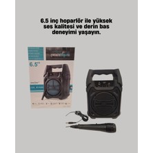 15W Güçlü Ses Çıkışlı Bluetooth Hoparlör Fm Radyo ve Mikrofon Destekli