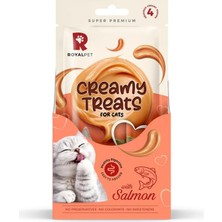 Caviara Royalpet Somonlu Kedi Kreması 4 x 14 gr