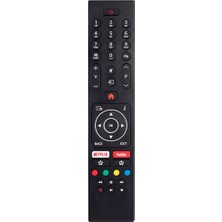 YFS Vestel Ile Uyumlu 55UD8450 55'' 4K Smart LED Tv Kumanda (RC43135 Black Nobrand V2)