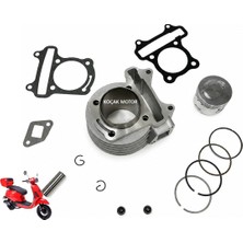Koçak Motor Rks Azure 50 - Kuba AZ50 -Akalite- Silindir Set 100CC