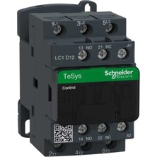Schneider LC1D12M7 Kontaktör TeSys 12A 5,5kW 220V AC