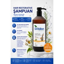 DrxDion 1000 ml Yüksek Dökülme Karşıtı Şampuan Biyotin, Keratin, Kolajen ve Hyaloronoig Acid ile Güçlendirir