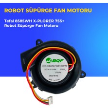 Ümit Maker Tefal 8585WH X-PLORER 75S+ Robot Süpürge Fan Motoru