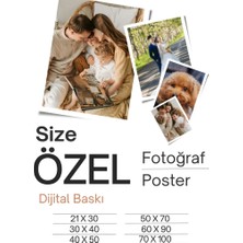 Rosaart Kişiye Özel Fotoğraf Baskı Poster, Istenilen Görselde Fotoğraf Kağıdına Baskı, Özel Tasarım Poster