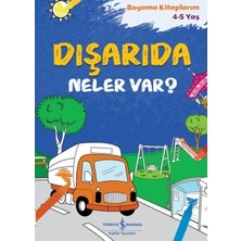 Canarino Dışarıda Neler Var? - Boyama Kitaplarım 4-5 Yaş
