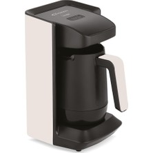 Canarino CKM-100 Kahveci Türk Kahve Makinesi – 4 Fincan, 500W, Taşma Önleyici Sensörlü, Sesli Uyarılı, Otomatik Kapanma, Bol Köpüklü Türk Kahvesi Makinesi
