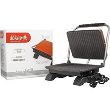Canarino Dt 30 Siyah 1800 W Organik Döküm Tost Makinesi