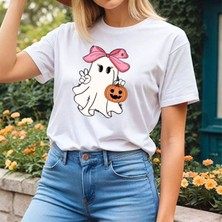 BarsDepo Hollowen Baskılı Tişört, Premıum Kalite Unisex Çocuk / Yetişkin
