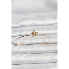 Clariss Yıldız Model Gold Renk Bileklik
