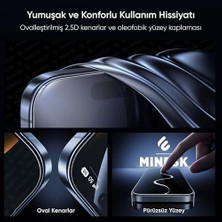 Canarino iPhone 12-12 Pro ile Uyumlu Hizalama Aparatlı ve Takılırken Camın Altında Kesinlikle Toz Bırakmayan Darbelere Karşı Ekstra Güçlü Hd Ekran Koruyucu Cam (12-12 Pro)