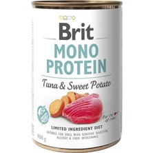 Brit Care Mono Protein Köpekler Için Ton Balığı ve Tatlı Patetesli Yaş Mama 400 gr