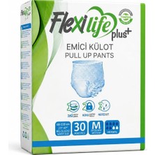 Flexi Life Plus Ped Külot Hasta Bezi Emici Orta Boy (M) 30'lu