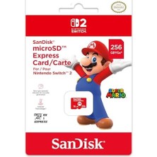 Canarino Nıntendo Swıtch 2 Mıcro Sd Card  - Marıo 256GB