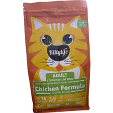 Kittylife Tavuklu Kısırlaştırılmış Yetişkin Kedi Maması 2 kg