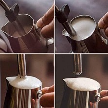 Canarino Paslanmaz Çelik Süt Potu - Kahve Potu - Pitcher Sütlük - Süt Köpürtücü - Köpürtme Kabı - 1000 ml