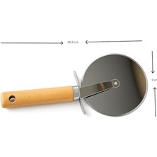 Canarino Bambu Saplı Pizza Dilimleyici,velor Home.