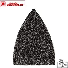 Canarino WA2121 Çok Amaçlı Raspalama Makinesi Için 34X34MM 20ADET 80KUM Cırtlı Universal Parmak Zımpara Kâğıdı