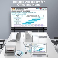 Canarino Type-C To HDMI Kablo, 4K 30Hz Yüksek Hızlı, Tip C To HDMI Kablo USB C To HDMI Görüntü Aktarım Kablo ZR859