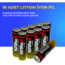 Ümit Maker Europlus EPX21700 Mmc 5000 Mah 3.6V 10 Adet Lityum Iyon Pil
