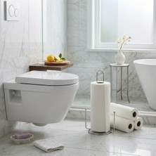 Canarino Metal Kağıt Havluluk ve Peçetelik Standı – Mutfak ve Banyo Için Rulo Havlu Tutucu, Tezgah Üstü Kağıt Havlu ve Peçete Organizer