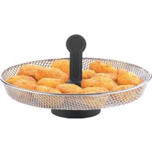Canarino XA7010 Pişirme Sepeti, 18/8, Siyah, Paslanmaz Çelik