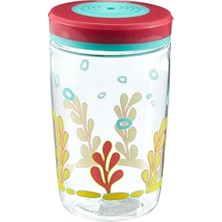 Canarino Yüzen Ahtapot Pipetli Tritan Bardak 470 Ml, Mavi