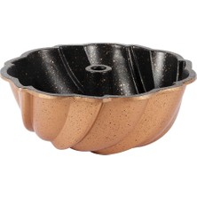 Canarino Serenk Fun Ing Rüzgar Gülü Alüminyum Döküm Granit Kaplama Kek Kalıbı 24 cm Sarı
