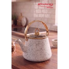 EVREN MUTFAK Spider Model Granit Bakraç Bitki Çayı Demliği Çaydanlığı 1 Lt.