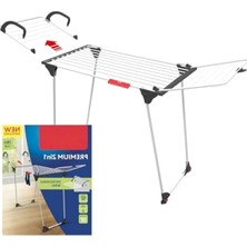 Odea Premium 2in1 Çamaşır Askılığı - Alüminyum, 180 x 57 x 91 cm