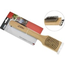 Odea Ahşap Saplı Barbekü Temizleme Fırçası, 30 cm