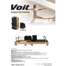 Voit Ahşap Reformer Pilates Aleti – Ev ve Stüdyo Kullanımına Uygun Profesyonel Reformer