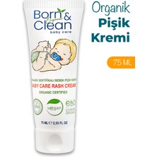Born & Clean  Organik Bebek Pişik Kremi 75ML