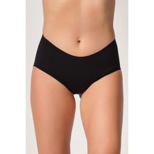 L'ombre Siyah Mı Emay 2702 Lazer Kesim Toparlayıcı Mama Slip Korse