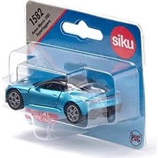 Canarino Siku 1582, Aston Martin Dbs Superleggera, Oyuncak Araba, Metal/plastik, Mavi, Açılabilir Kapılar, Kauçuk Lastikli Spor Jantları