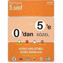 0'dan 5'e Sözel Konu Anlatımlı Soru Bankası