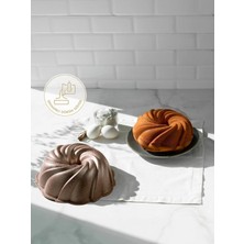 Nehir Buket Rose Gold Döküm Kek Kalıbı 26 cm