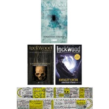 Akılçelen Kitaplar Lockwood ve Ortakları 3 Kitap Set Jonathan Stroud + Özel Cetvel