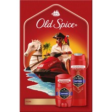 Old Spice Captain Erkek Hediye Seti: Stick Deodorant ve Duş Jeli