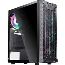 Gamebooster GB-F3101B Rgb Atx Mesh Siyah Kasa (Psu Yok)