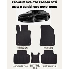 Feyza Oto Bmw 3 Serisi G20 2019 - 2026 Arası Araca Özel Premium Eva Paspas Takımı 2 Yıl Garantili Araca Birebir Uyumlu Kalıplar