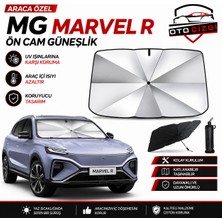 OtoÇizgi Mg Marvel R Şemsiye Tip Ön Cam Güneşliği Katlanabilir Uv Korumalı Araç Cam Güneşlik