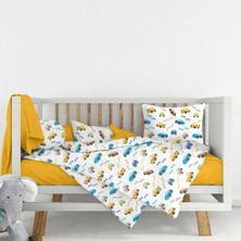 Lief Home Ranforce Kumaşından 1.kalite %100 Pamuklu Bebek Nevresim Takımı | 100X150