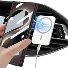 Roketcim Galaxy Z Fold 8 Ultra Kılıf Wireless Şarj Özellikli Kıpta M-Safe Kapak