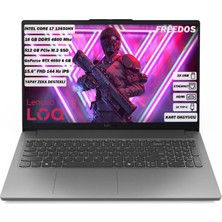 Lenovo LOQ 15IAX9E 83LK002VTR i7-12650HX 16 GB 512 GB RTX4050 15.6" FreeDOS Gaming Notebook