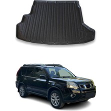Omac Nissan x Trail 2007-2012 Arası Uyumlu Araca Özel Kauçuk Tpe Bagaj Havuzu Siyah