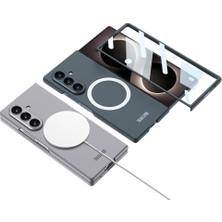 Roketcim Galaxy Z Fold 8 Ultra Kılıf Wireless Şarj Özellikli Kıpta M-Safe Kapak