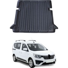 Omac Renault Express 2021+ Uyumlu Araca Özel Kauçuk Tpe Bagaj Havuzu Siyah