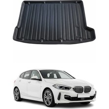Omac Bmw 1 Serisi F40 2020+ Uyumlu Araca Özel Kauçuk Tpe Bagaj Havuzu Siyah Üst Kademe Için