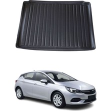 Omac Opel Astra K Hb 2015+ Uyumlu Araca Özel Kauçuk Tpe Bagaj Havuzu Siyah